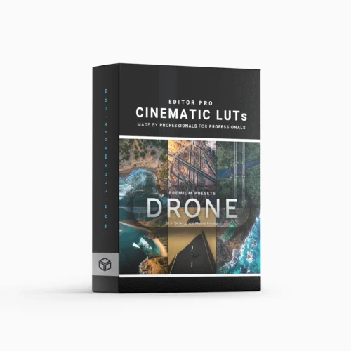 Cloxmedia.com / EDITOR PRO – Cinematic LUTs (Drones & Elegant)